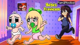 NADIE PUEDE ESCAPAR DE MAMÁ NOOBSI  ¿SOBREVIVIRAN? BEBE NOOB Y BEBE NANI VS MAMA NOOBSI