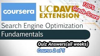 Search Engine Optimization Fundamentals Coursera Quiz Answers (Week1-4) - All Quiz 100% Score