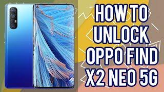 How to unlock Oppo Find X2 Neo 5G Pro 5G  EE, O2 UK - safe and easy bigunlock.com