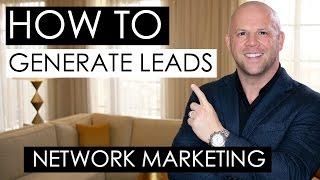 Network Marketing Lead Generation — 3 Tips