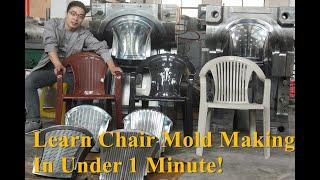 Learn Plastic Chair Mold Making In Under 1 Minute!