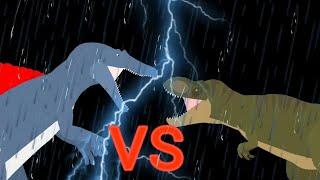 T rex vs spinosaurus [sticknodes]