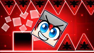 Gara Plays Geometry Dash! *IMPOSSIBLE LEVEL*