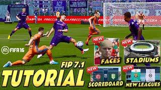 FIFA 16 - TUTORIAL INSTALAR MODS - CARAS - STADIUMS - SCOREBOARDS