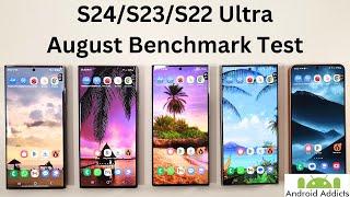 S24 Ultra vs S24 Plus vs S23 Ultra vs S22 Ultra August Benchmark Test