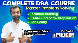 Free DSA Course Launch | Learn Problem solving & Intuition Building