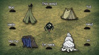 Don't Starve Together: Suspicious Dirt Pile is warping around you (when you sleep).