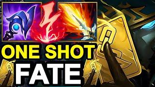 Wild Rift China Twisted Fate Mid - Max AP One Shot Fate Build Runes - Challenger Rank Gameplay