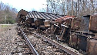 Train Derailment 20 Months Later & What The Crossing Looks Like Today, Completely Upgraded + Chase