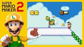 SUPER MARIO MAKER 2 | Jogando Fases de VÁRIOS Criadores! (Gameplay Ao Vivo)