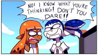 Splatoon comics by TamarinFrog