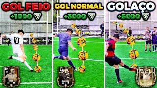 GOL FEIO, GOL NORMAL e GOLAÇO!!! (VALENDO PACOTES DO FC MOBILE )