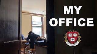 My Office at Harvard