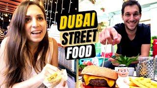 8 DUBAI STREET FOODS - BEST DUBAI STREET FOOD TOUR in OLD DUBAI | TRYING EMIRATI FOOD in DUBAI, UAE