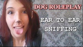 ASMR - DOG ROLEPLAY ~ Ear to Ear Sniffing Sounds for Tingles & Relaxation ~