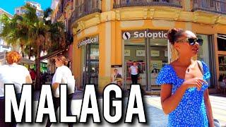 MALAGA  OLD TOWN YOU NEVER SEE BEFORE MAY 2023 COSTA DEL SOL SPAIN 4K