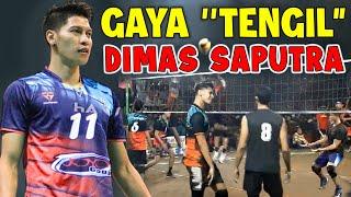 Gaya Spike DIMAS SAPUTRA Voli Tarkam Terbaru Di Sragen