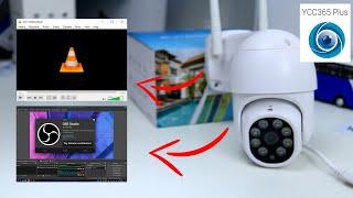 COMO ADICIONAR CÂMERAS IP YCC365 PLUS NO OBS STUDIO E VLC PLAYER POR RTSP PARA STREAMING DE VÍDEO