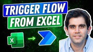 How to Trigger a POWER AUTOMATE flow from EXCEL | For a selected row