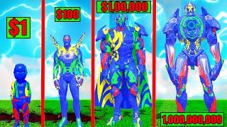 $1 BLUE IRONMAN FAMILY Suit to $1,000,000,000 BLUE IRONMAN FAMILY Suit in GTA 5