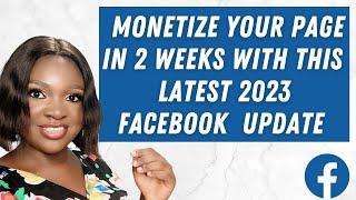 New Update for Facebook Page and Profile Monetization || Facebook Biggest Monetization Update 2023