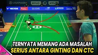 Pemain Kelas Dunia Sikapnya Gini ?? Awal Chou Tien Chen Marah dengan Ginting sebelum Hylo Open