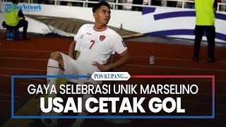 Gaya Selebrasi Unik Marselino Usai Cetak Gol ke Gawang Arab Saudi