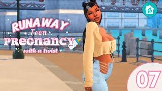 Our THIRD trimester, and we accepted the pregnancy! | Runaway Teen Pregnancy Ep.07| The Sims 4 LP