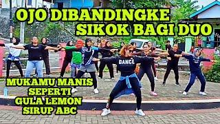 Ojo DiBandingke X Sikok Bagi Duo X Mukamu Manis Seperti Gula Lemon Sirup ABC | Choreo Zin Chicie