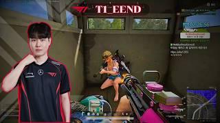 T1_EEND#3 | 14 KILLS Erangel | FPP SQUAD RANKED | PUBG Pro-Player