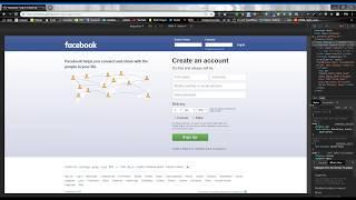 Responsive Facebook UI Clone - Demo video