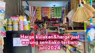 CARA MENENTUKAN HARGA JUAL WARUNG SEMBAKO TERBARU 2024 #warungsembako