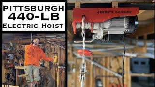 PITTSBURGH 440-LB Electric Hoist - Full Review!