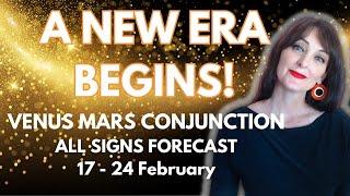 HOROSCOPE READINGS FOR ALL ZODIAC SIGNS New cycle for love, money and happiness! Venus conjunct Mars