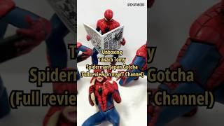 Spiderman Gotcha Figure #spiderman #marvel #spidermannowayhome #deadpool #byebyebye #marvellegends