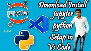 Jupyter Notebook Setup in VS Code for Python Coding ll Latest 2024