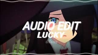 Lucky Twice - Lucky (I'm so Lucky Lucky) Audio Edit  Slowed Reverb