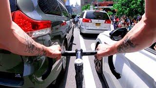 No Brakes: Riding a Fixed Gear Bike through NYC’s Traffic!