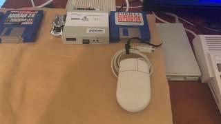 A laser mouse for the Amiga computer