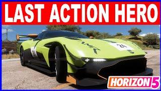 Forza Horizon 5 LAST ACTION HERO Forzathon Daily Challenges Earn Awesome Air Skills in Aston Martin