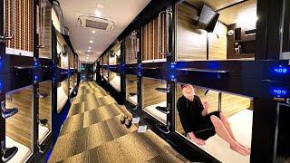 2 Days inside Japan’s Capsule Hotel with Too Many Offerings | Anshin Oyado 