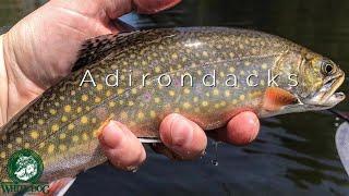 Adirondack Brook Trout Pond - Hornbeck Solo Canoes