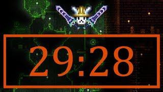 All Bosses Journey Mode in 29:28 [Former WR] - Terraria Speedrun