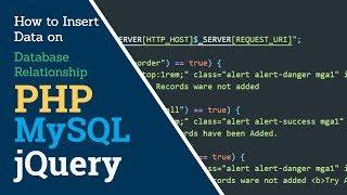 How to Insert data on one to many relationship using PHP, MySQL, jQuery