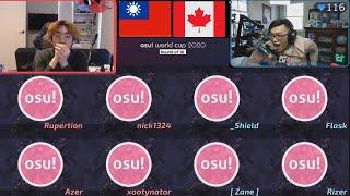 Tiebreaker osu! World Cup 2020 RO16 | Germany vs Indonesia | Canada vs Taiwan with BTMC & Ryuk +chat