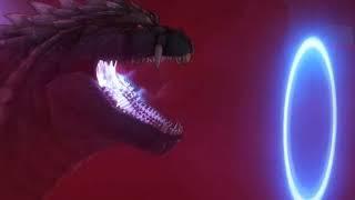 Godzilla utiliza su aliento atómico | Godzilla Singular Point