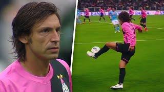 Pirlo played these games with ONLY his Left Foot!