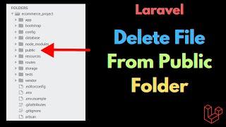 How to Delete Image from Public Folder in Laravel
