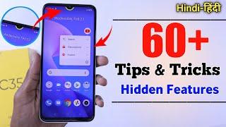 Realme C35 Tips And Tricks - Top 60++ Hidden Features | Hindi-हिंदी