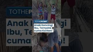 TERUNGKAP! Video Viral Anak Kencingi Ibu yang Terbaring Ternyata Cuma Konten, Warganet Makin Geram!